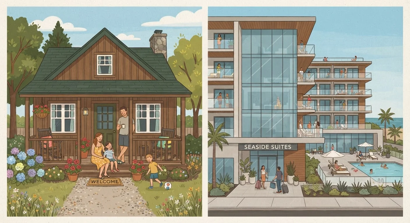Renting a Vacation Home vs. Booking a Hotel for a Family Trip